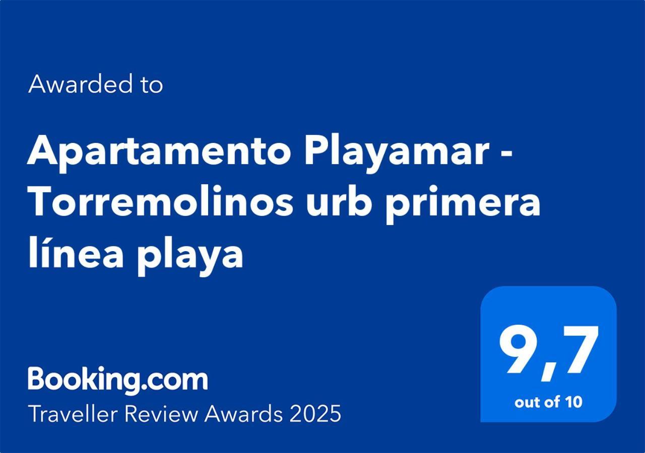 Apartamento Playamar - Torremolinos Primera Linea Playa Экстерьер фото